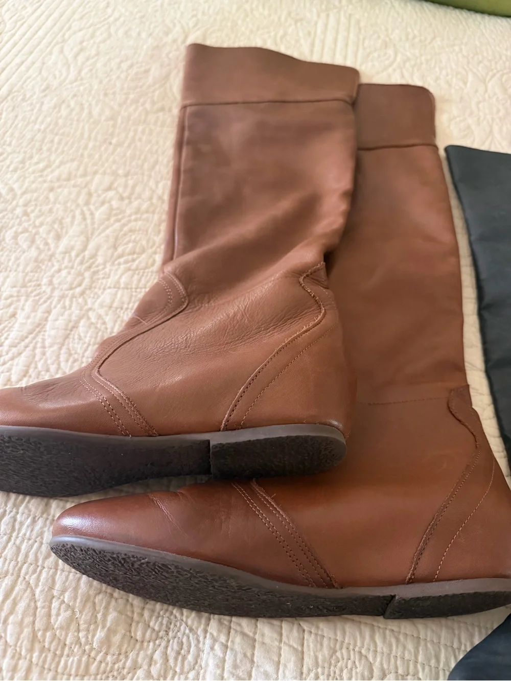 Classic Over-the-Knee Boots — Brown, Black & Gray Trio